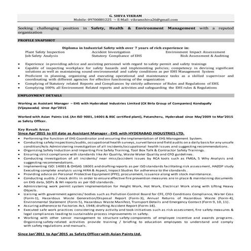 Resume - SHIVAVIKRAM