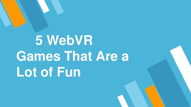 webvr games
