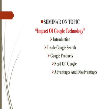 How does google search engine work | PPTX