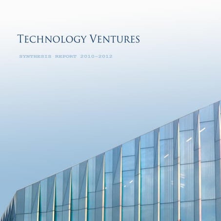 TECHNOLOGYVENTURES-SYNTHESISREPORT