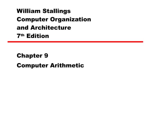 09  Arithmetic