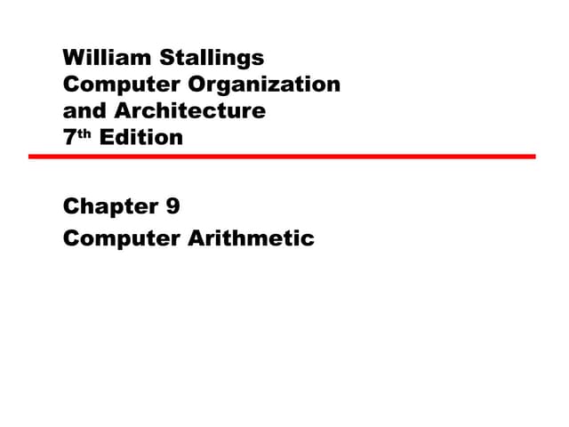 09 arithmetic