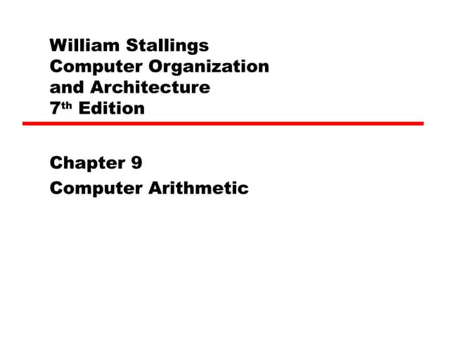 09 arithmetic