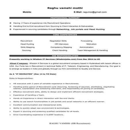 Raghu_Vamshi_IT_RECRUITER_02.00_yrs_Hyderabad