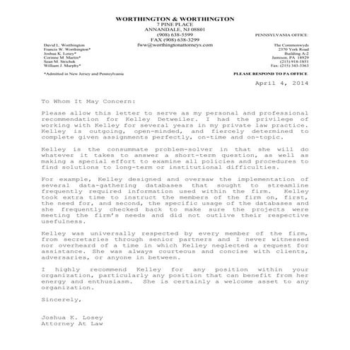 MBA Letter Of Reccomendation Emani Jerome | PDF