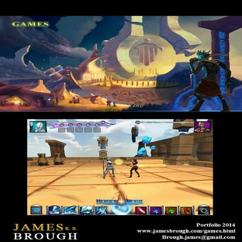 JamesBroughPortfolio2014 | PPT