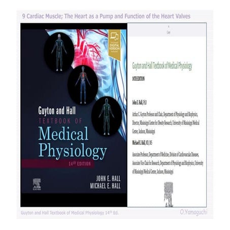 09 cardiac muscle; the heart as a pump and function of the heart valves ...