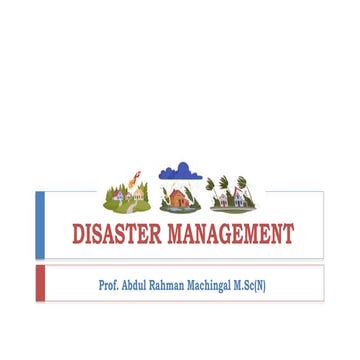 Mass casualty management | PPTX