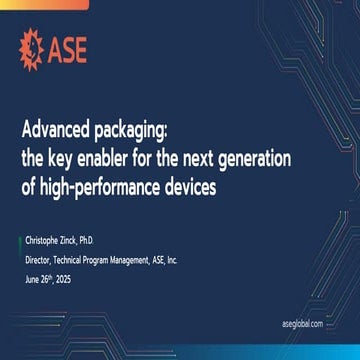 ASE Advanced Packaging Development for HPC | PDF