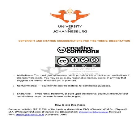 Eldon Phukuile (2015) Customer value creation in the South African mobile tel...