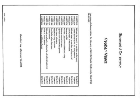 CSA Statement of Attainment Cert 4 in Spoken and Written English | PDF