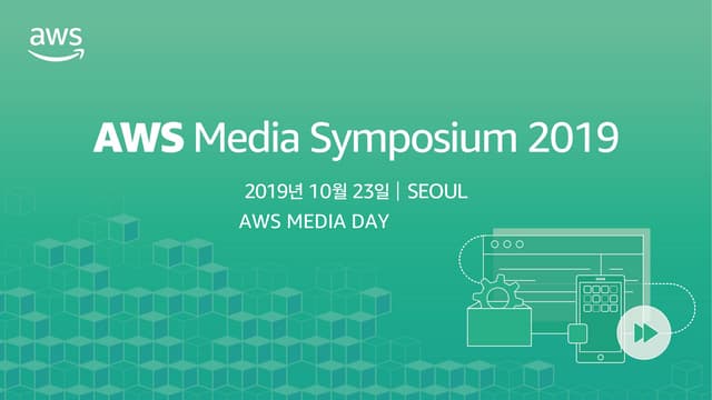 [AWS Media Symposium 2019] Enhancing your Media Workflows with Amazon Machine...