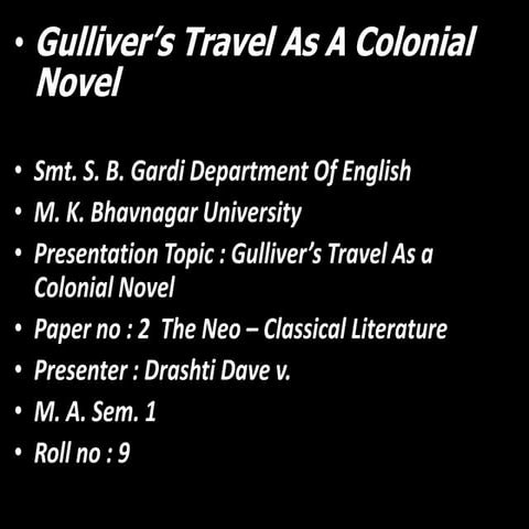  gulliver’s travels