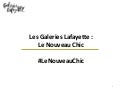 [HUBDAY] Galeries Lafayette - Le Nouveau Chic
