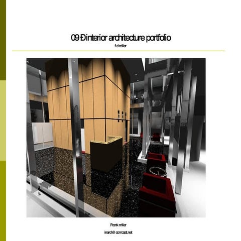 09 – Interior Architecture Portfolio