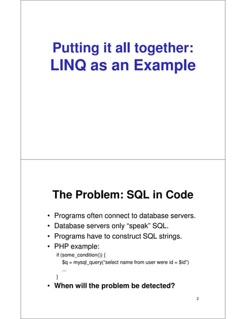 linq with Exampls