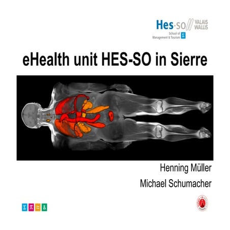 Henning Müller et Michael Schumacher pour la journée e-health 2013
