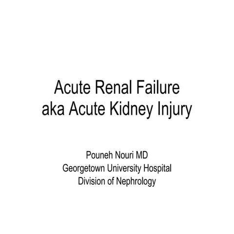 09 Nouri   Acute Renal Failure