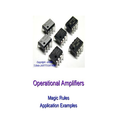 Basic description of an op-amps, sum , sub ppt