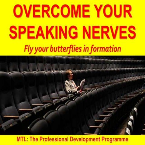 How to Overcome Your Fear of Public Speaking - Stage fright to Stage ...