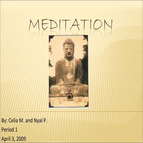 09 P1.Zen Meditation Powerpoint