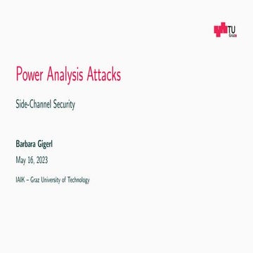 In-Depth Analysis of Power Analysis Attacks and Side-Channel Security ...