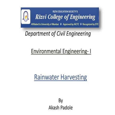 09 Rainwater Harvesting