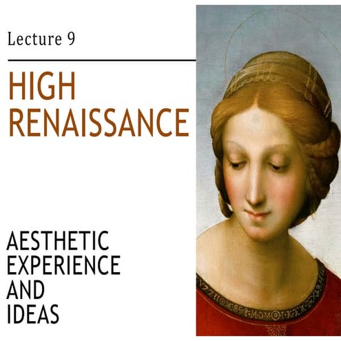 Art and Culture - Module 09 - Renaissance (Late)