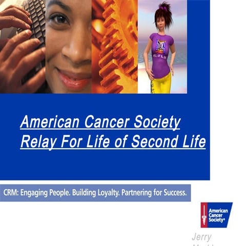 Relay For Life in Second Life