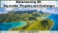 Mainstreaming biodiversity: Seychelles progress and challenges