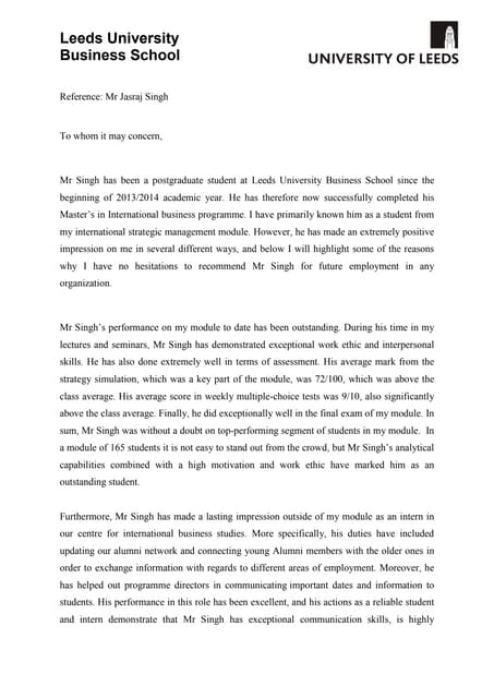 Harvard Rec. Letter | PDF