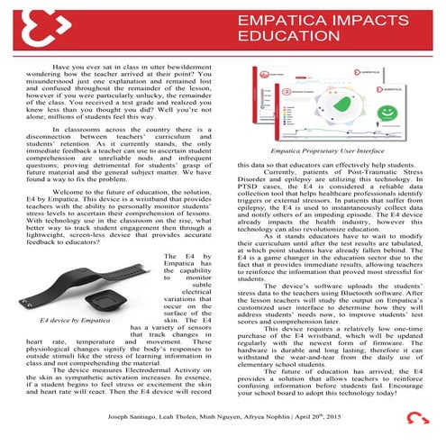 Group7_ITR_EmpaticaE4_NewsArticle