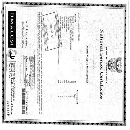 matric | PDF