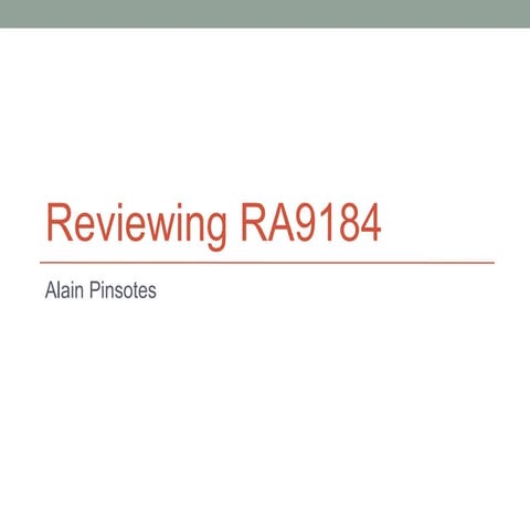 RA9184 GPPB Presentation