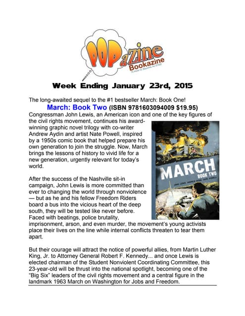 PopZ News-Friday January 23 2015