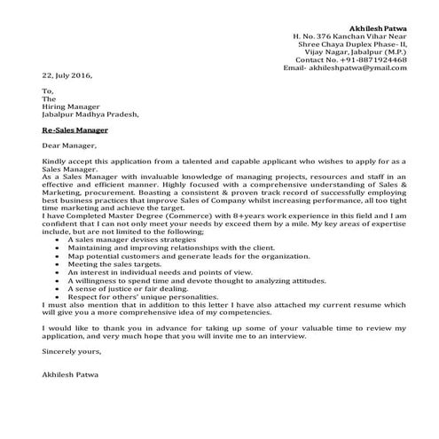 Akhilesh Patwa Presentation