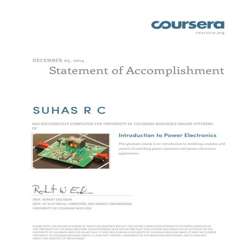 Coursera powerelectronics 2014 | PDF