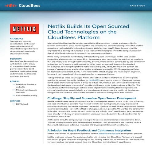 Netflix Case Study - AWS