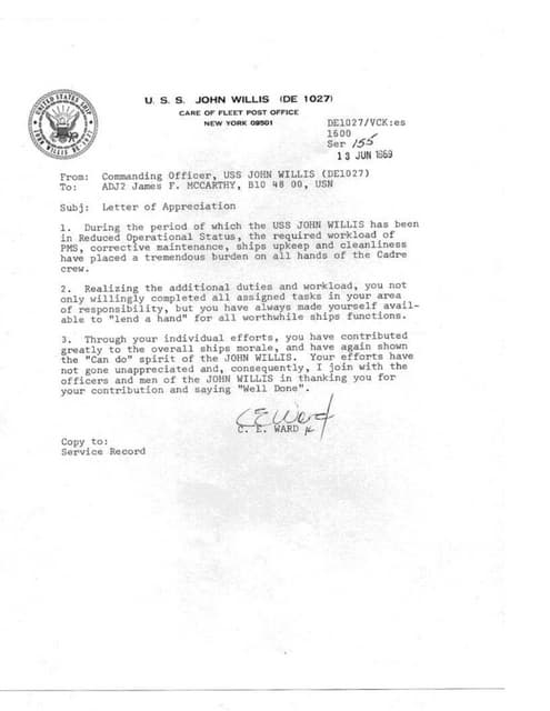 Aeromet Letter from Boss | DOCX