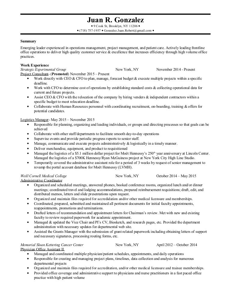 My Professional Resume My Professional Resume