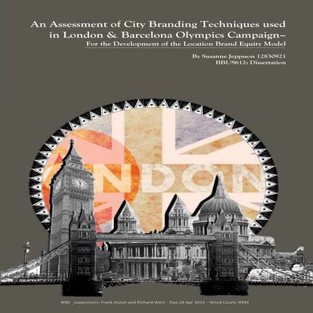 Location Brand Equity Model - Dissertation