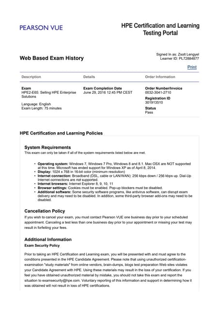 pearson vue ceh