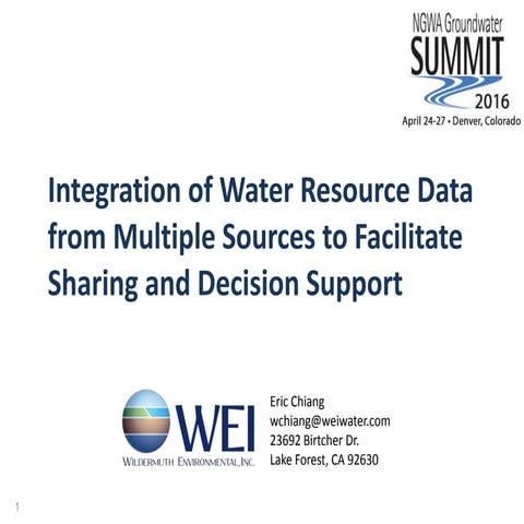 2016_NGWA_SUMMIT_HydroDaVE_Presentation_Final