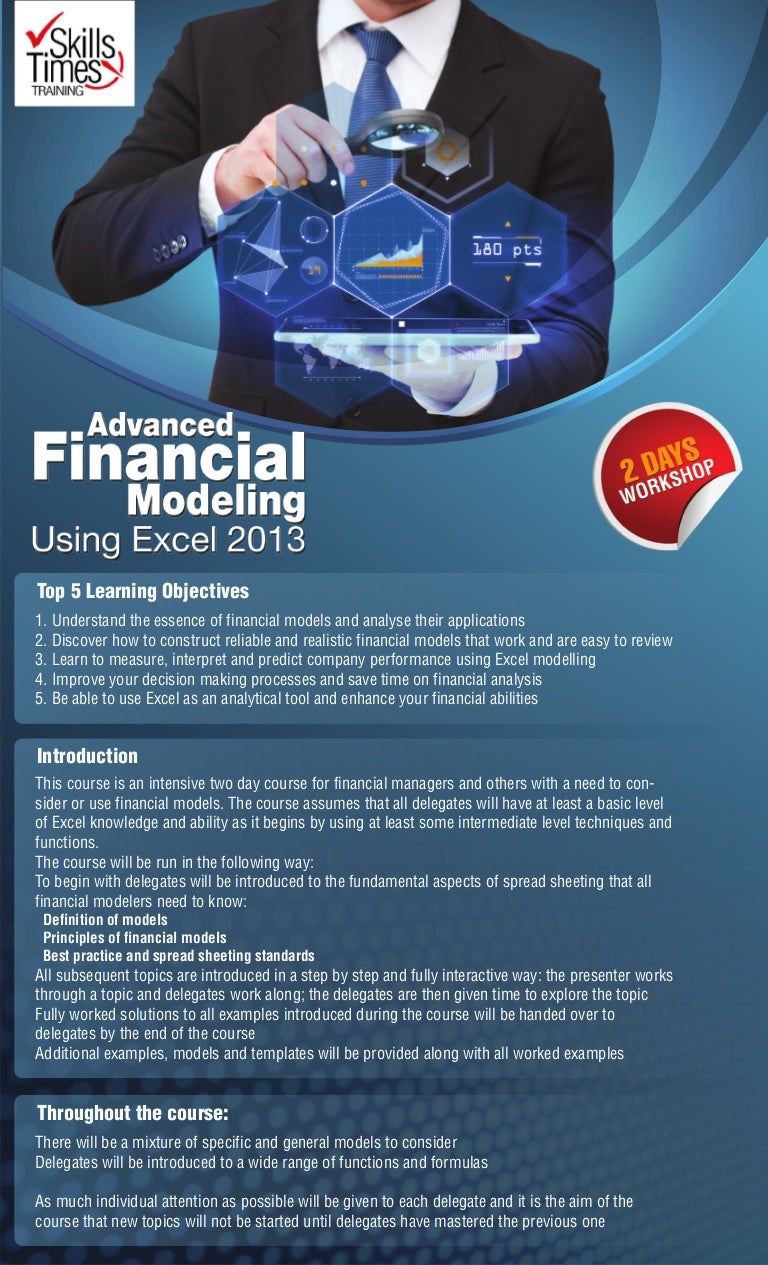 advanced financial modeling using excel 2013 financial modelling excel