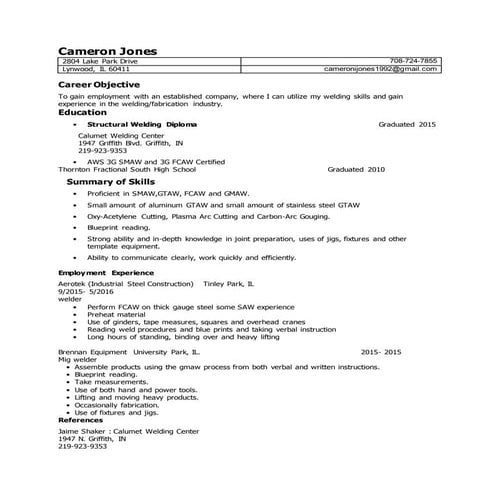 James Wright's Resume | DOCX