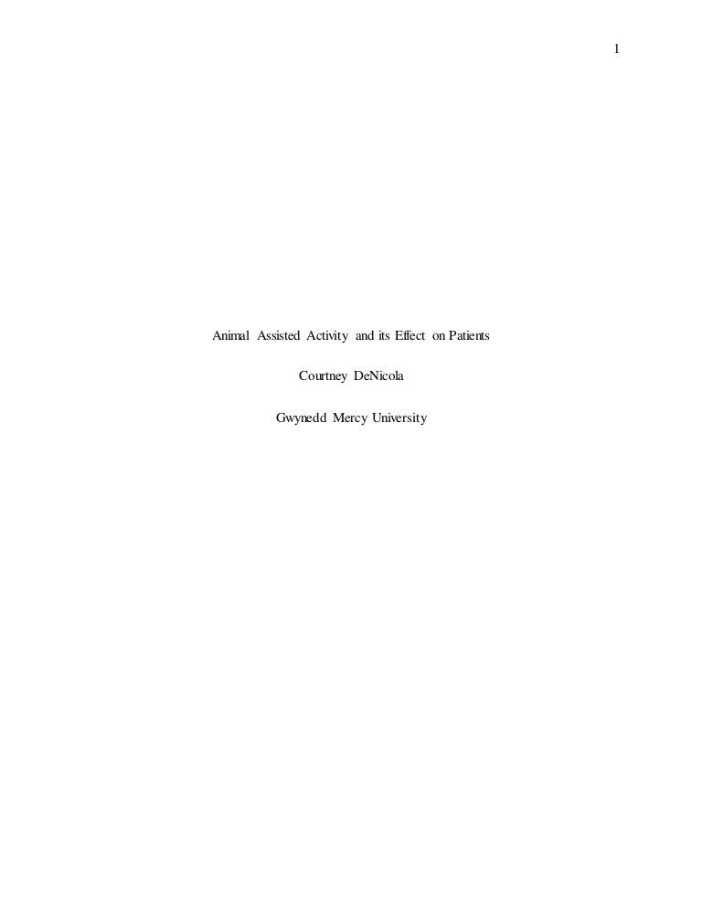 Evidence Based Practice Paper