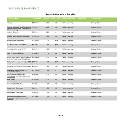 ExportLearnerTranscript
