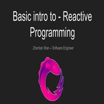 Reactive Programming | PPT