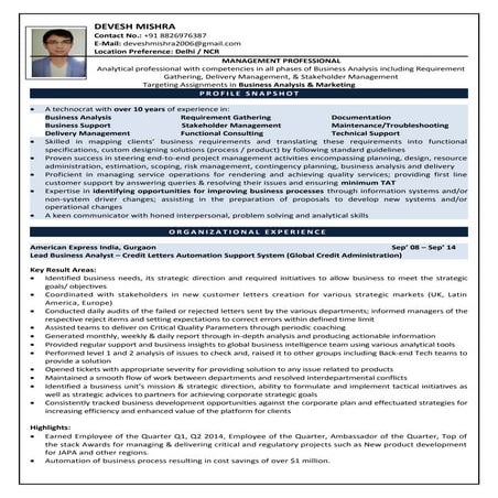Deveshmishraresume