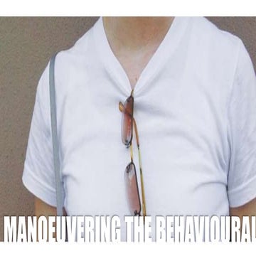 New Brief for Design—Manoeuvering the Behavioural Iceberg